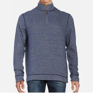 Tommy Bahama Men's Reversible 1/4 Zip Pullover Sweater w/ Mock Neck Size Medium
